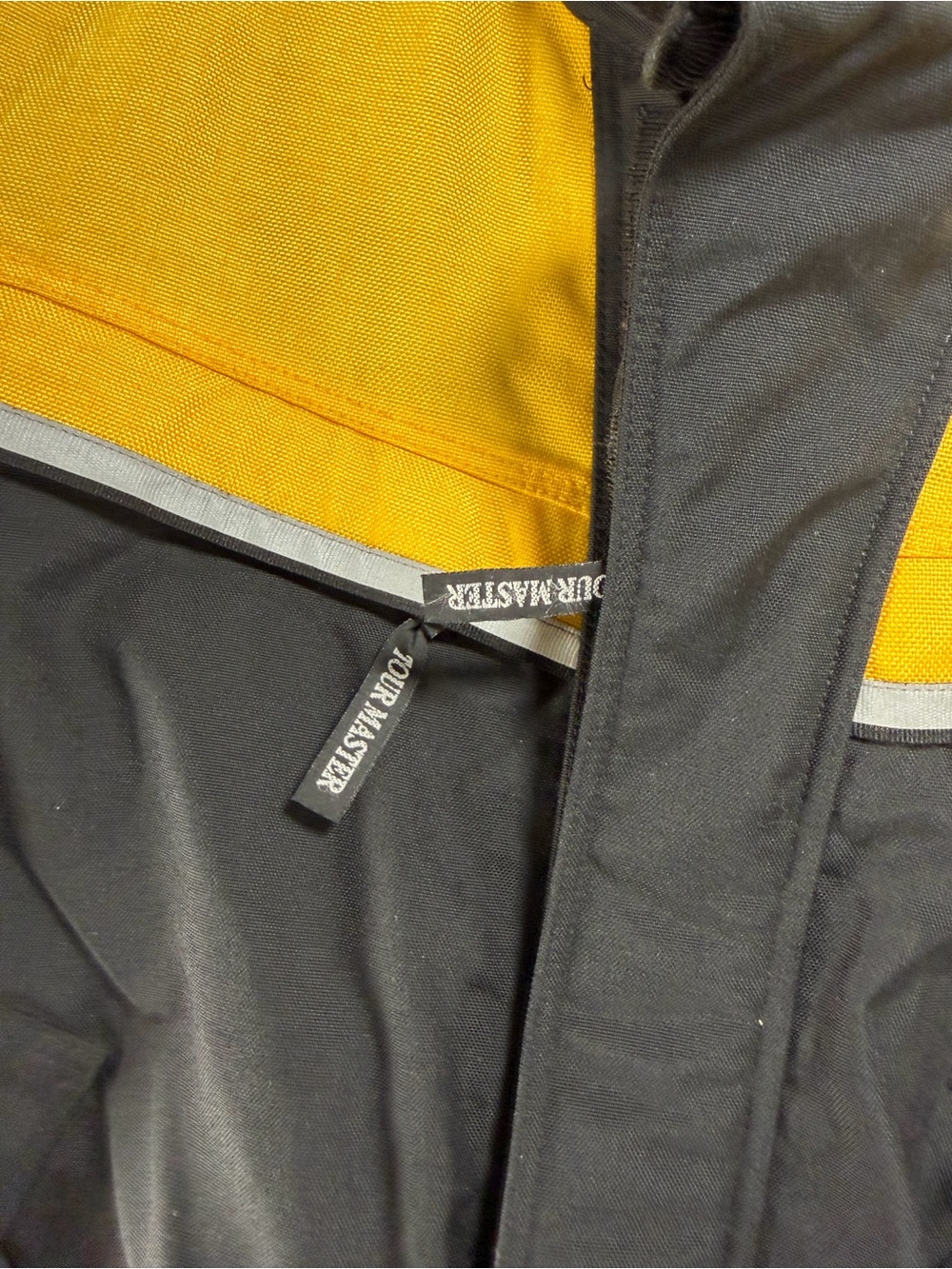 Cortech Tour Master Advanced Sport Jacket L Black Yellow Liner Moto - Picture 3 of 12